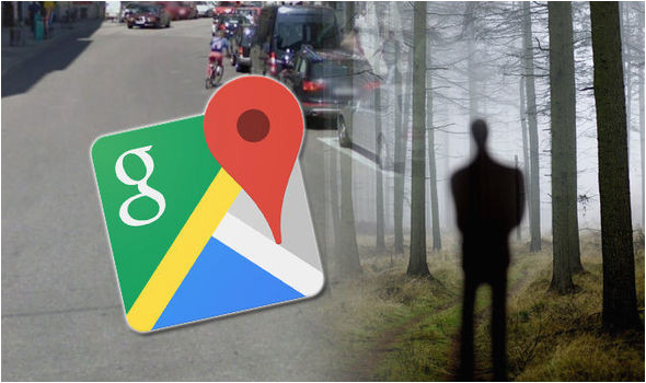 google maps captures ghostly lady dressed in white travel news