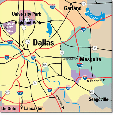 map of mesquite texas business ideas 2013