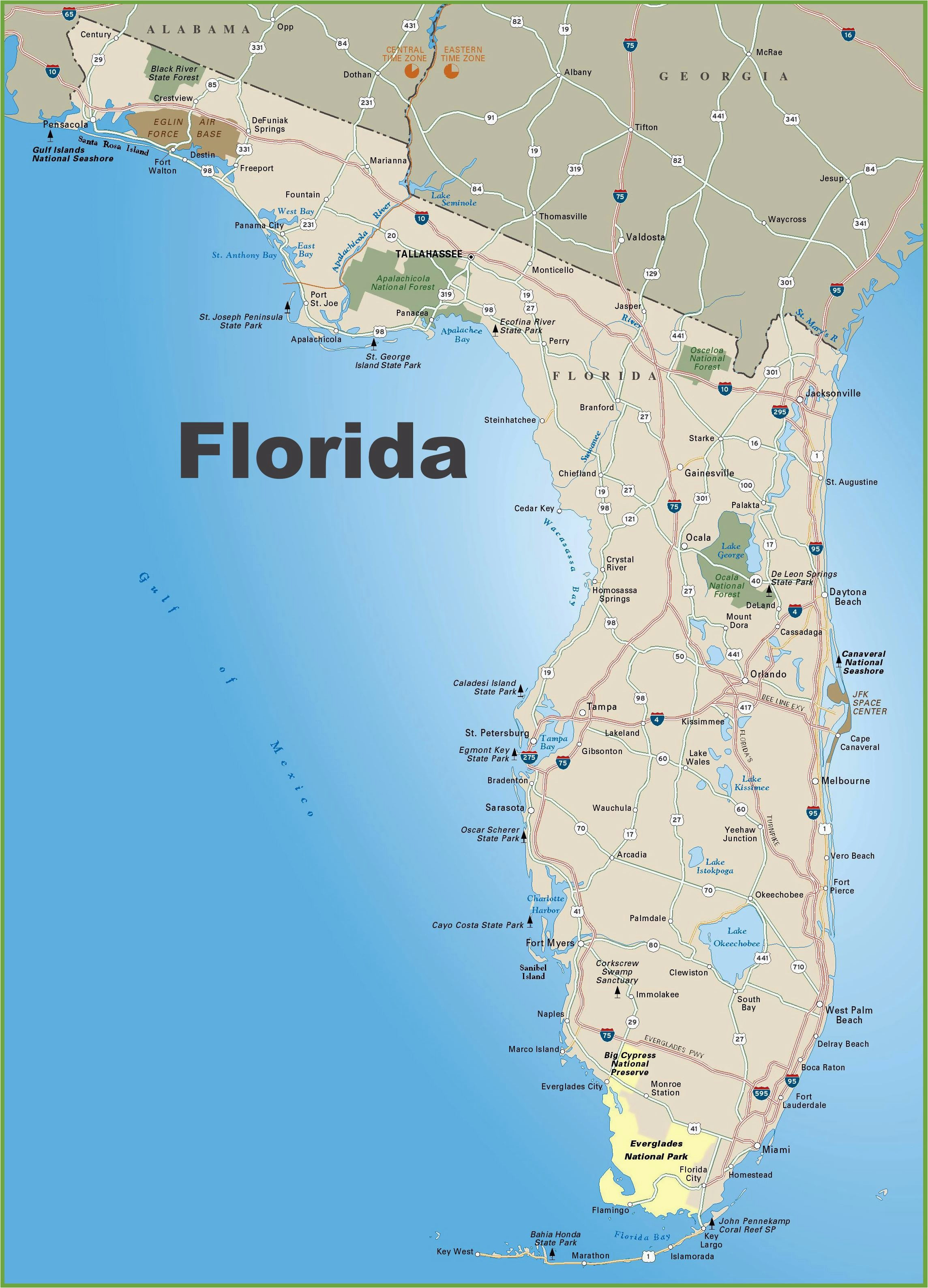 florida map google