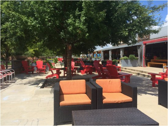 outdoor patio seating picture of trinity groves dallas tripadvisor