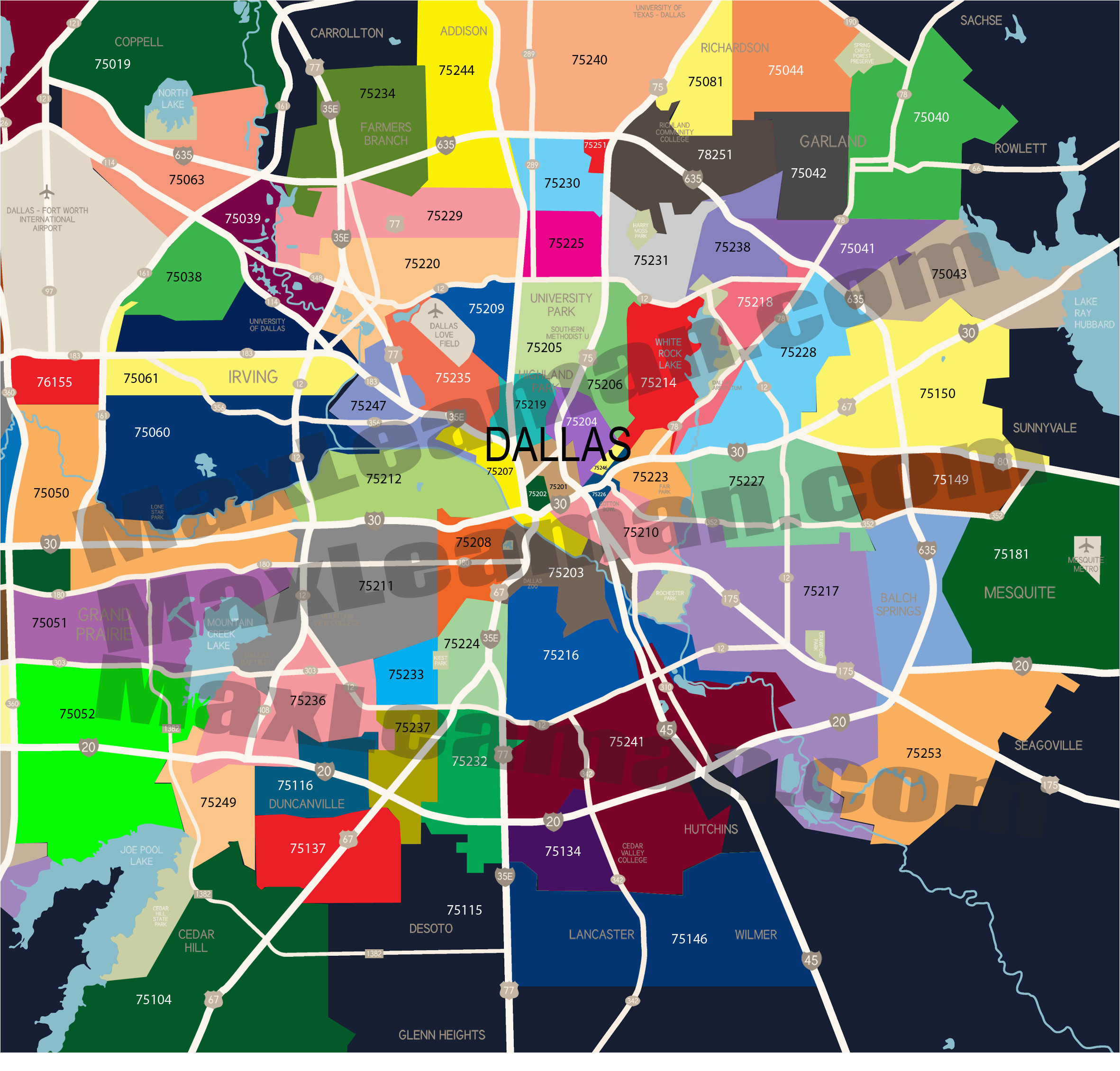 Houston Texas Map with Zip Codes | secretmuseum