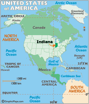 indiana map geography of indiana map of indiana worldatlas com