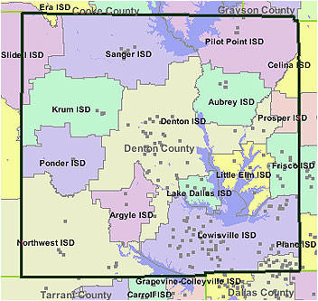 map of denton county texas business ideas 2013