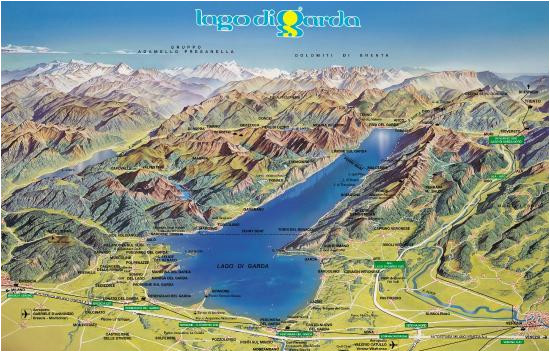 garda lake map picture of gardalanding peschiera del garda