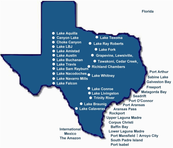 texas lakes map best of texas fishing maps maps directions