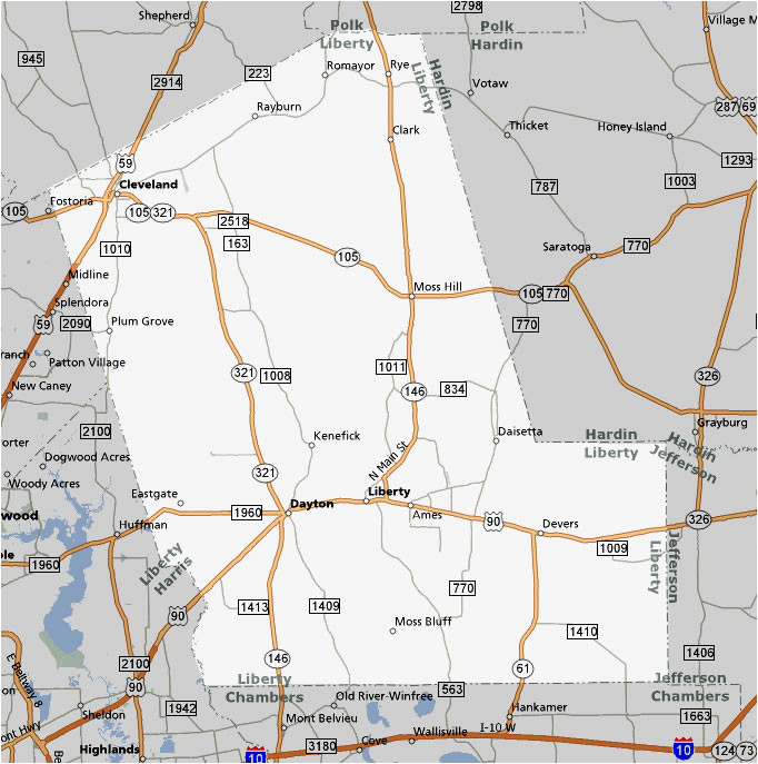 liberty county texas map business ideas 2013