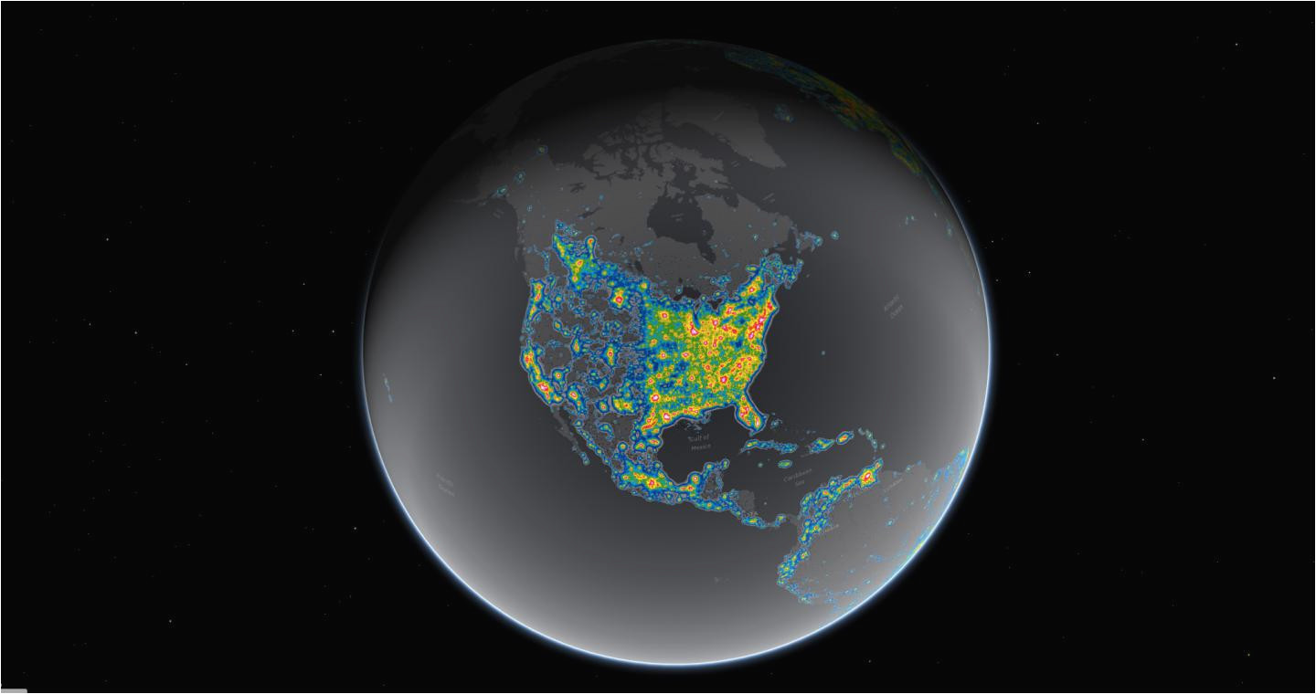 light pollution map ohio secretmuseum