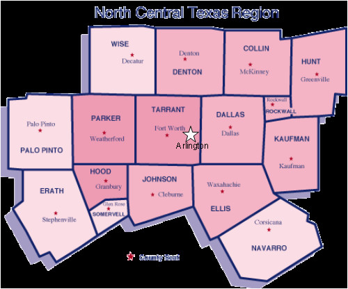 north central texas map business ideas 2013