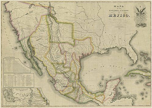 mapa de los estados unidos de mejico 1828 historic maps