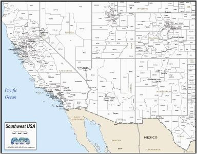 download southwest usa map to print southwest road trip 2016