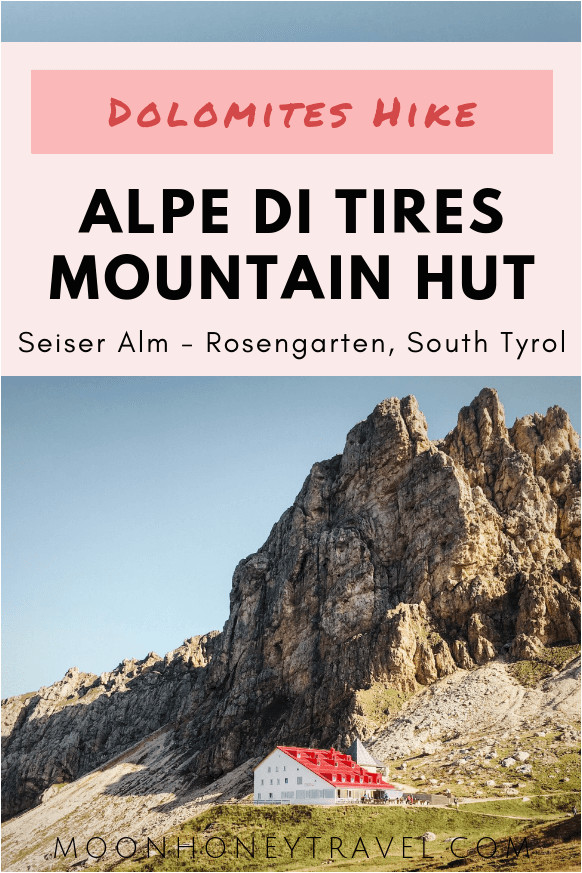 hiking to tierser alpl schutzhaus alpe di tires in the dolomites