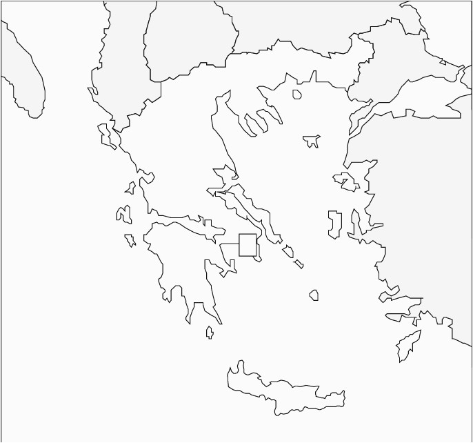 printable map greece abcteach printable worksheet blackline maps