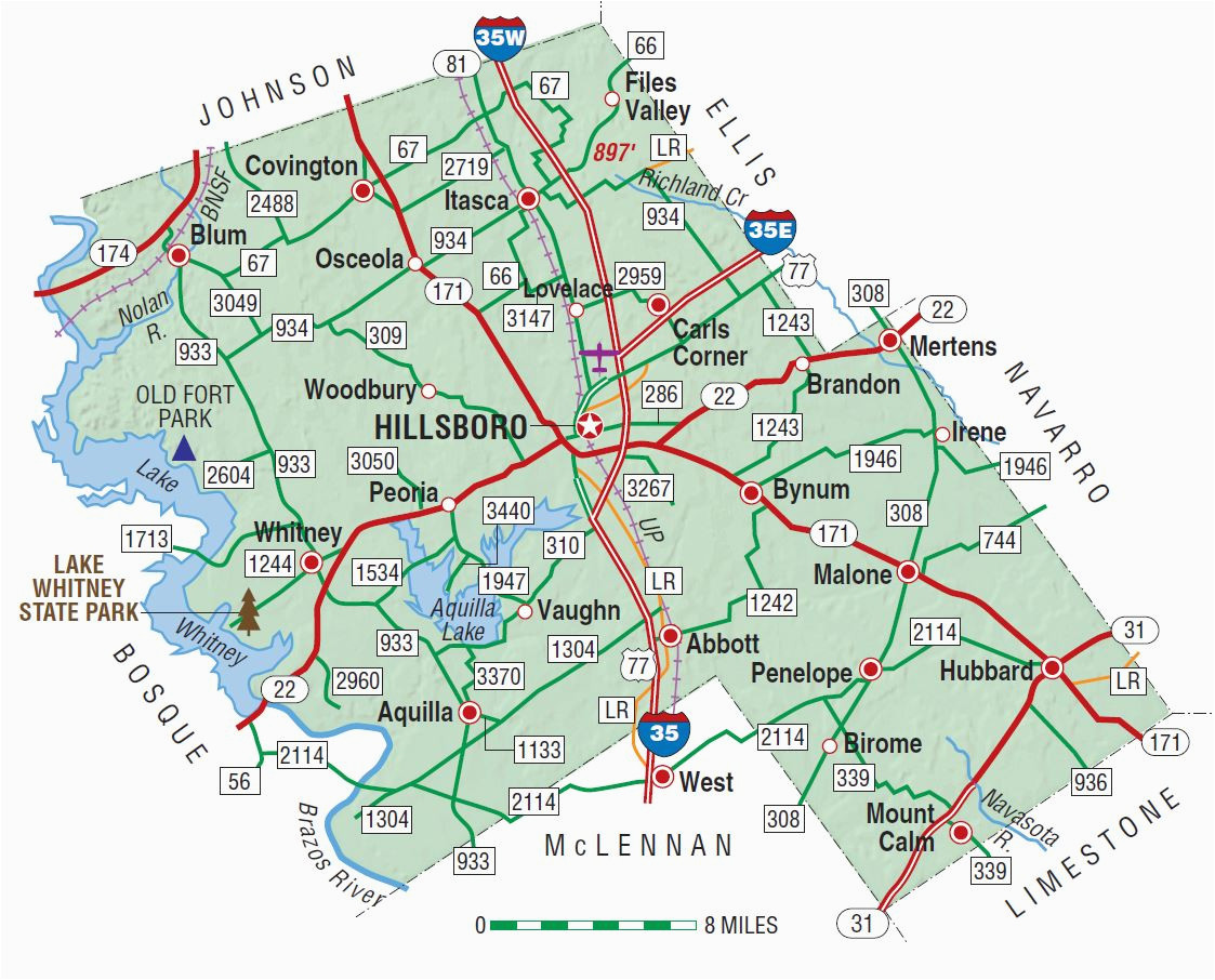 hill county texas map business ideas 2013