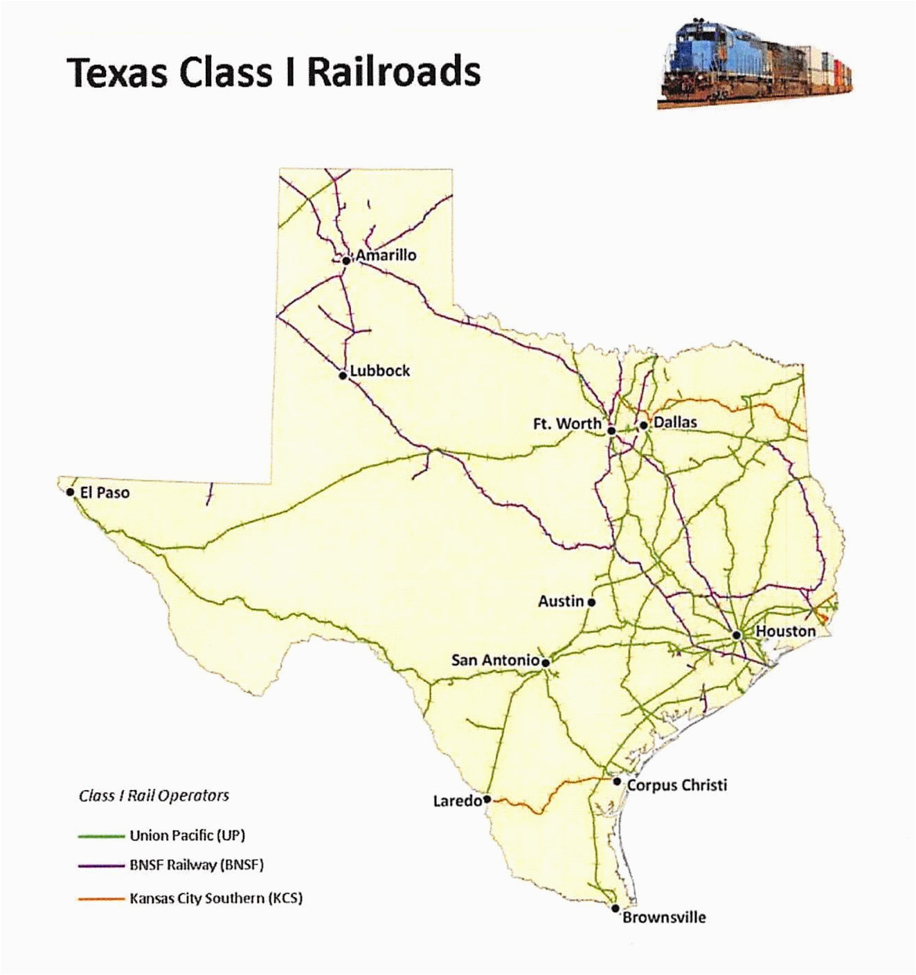 railroad map texas business ideas 2013