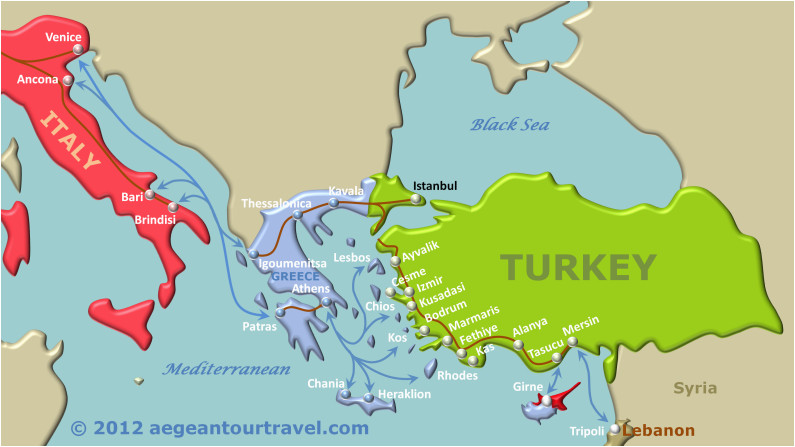 map of turkey and greece beautiful kastellorizo maps driving