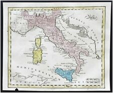italy 1800 1899 date range antique europe atlas maps for sale ebay