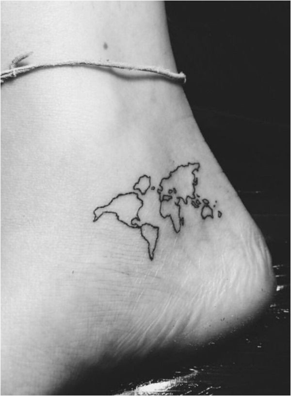 30 small tattoos for travelers with meanings tats tattoos