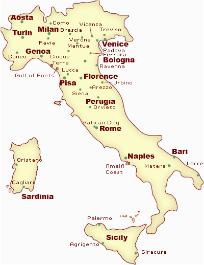 how to plan your italian vacation europe italy map italy