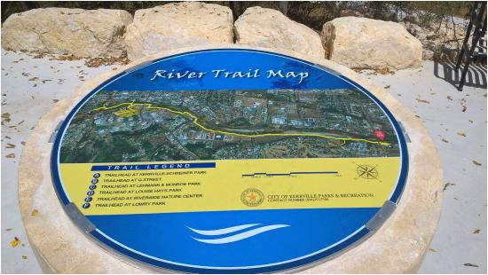 trail map picture of kerrville river trail kerrville tripadvisor