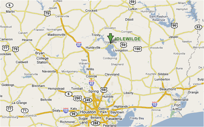 map of lake livingston texas business ideas 2013