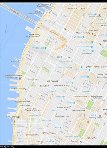 new york s chinatown and little italy neighborhood map