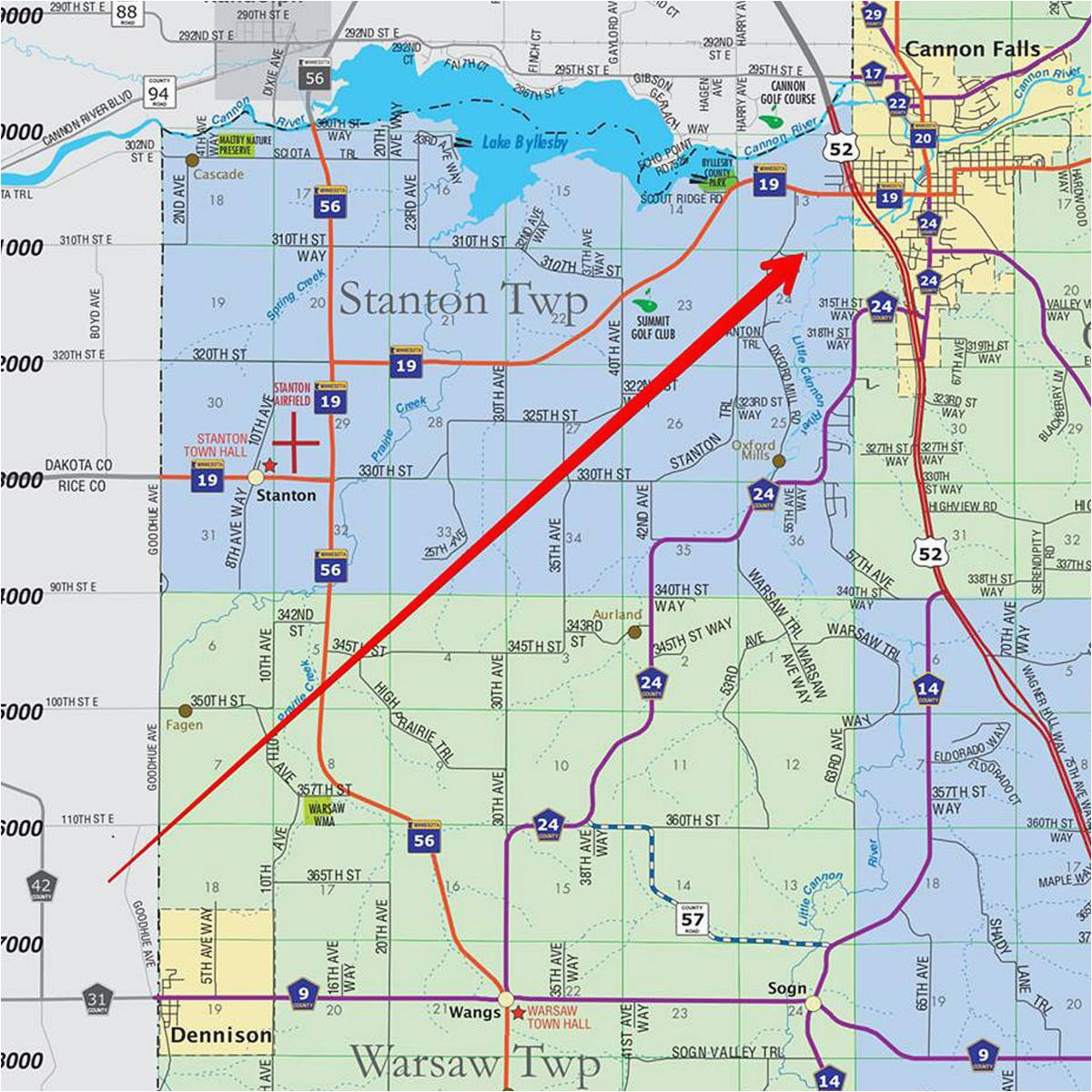 Map Of Northfield Minnesota Tornadoes Wind And Rain Carve Path Around Kenyon During Thursday Of Map Of Northfield Minnesota 
