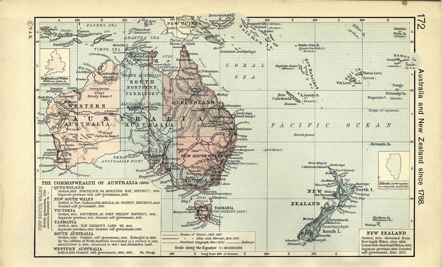 australia and the pacific historical maps perry castaa eda map
