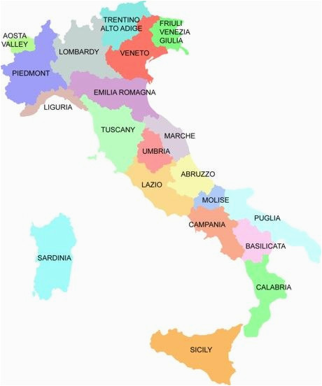 the regions of italy abruzzo aosta valley basilicata calabria