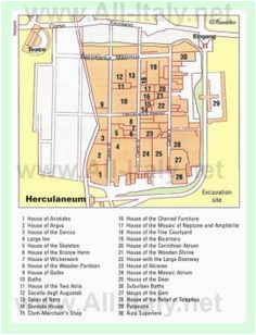 map of pompei pompeji und heraklium pompeji antike und italien
