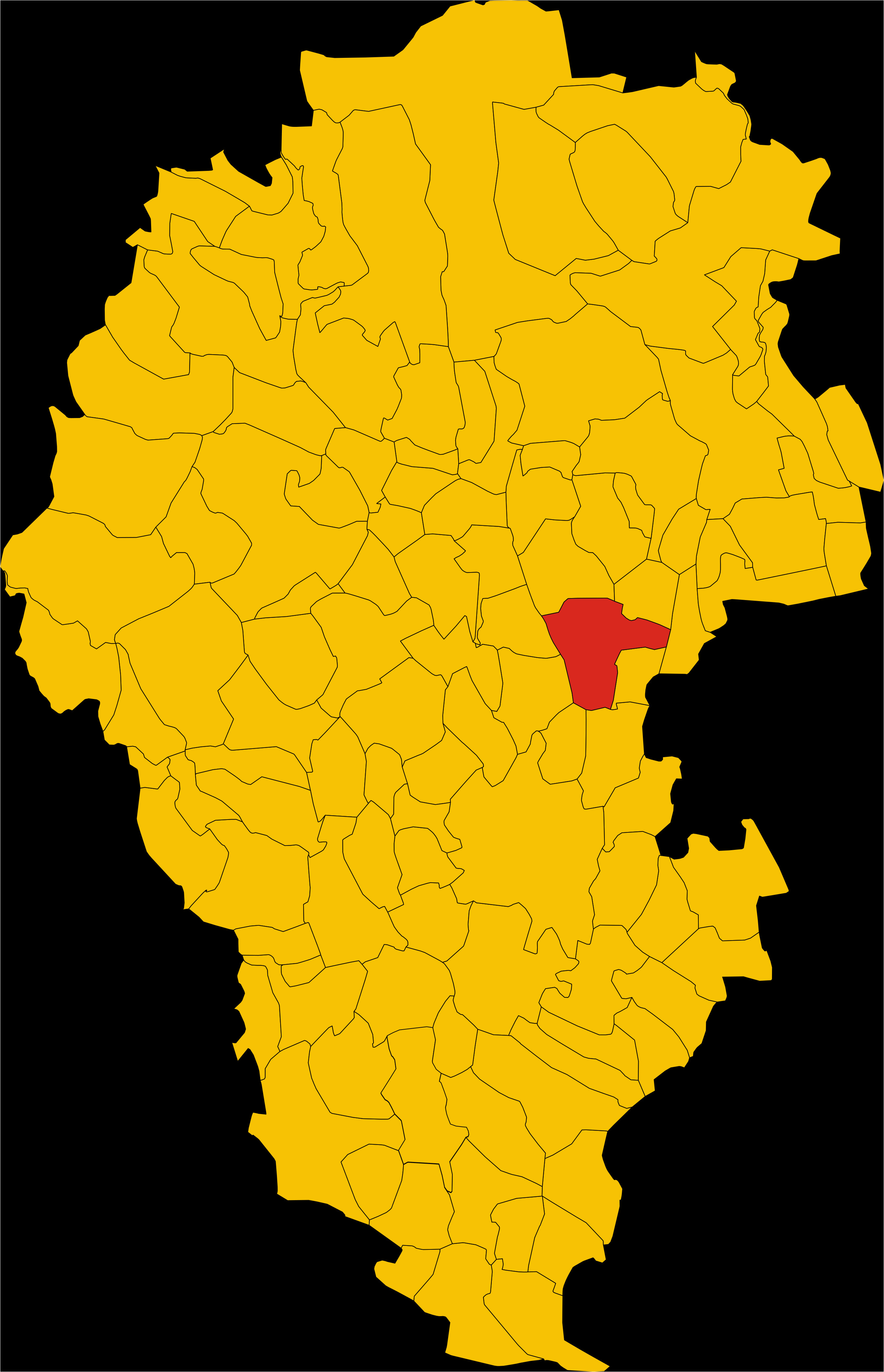 file map of comune of sandrigo province of vicenza region veneto