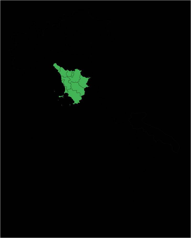 map region of toscana svg my italy ferragosto tuscany italy