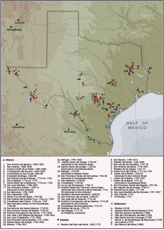 texas missions map business ideas 2013