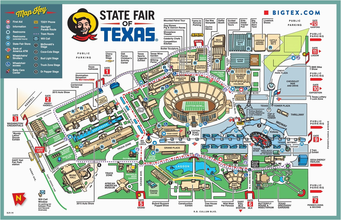 state fair texas map business ideas 2013
