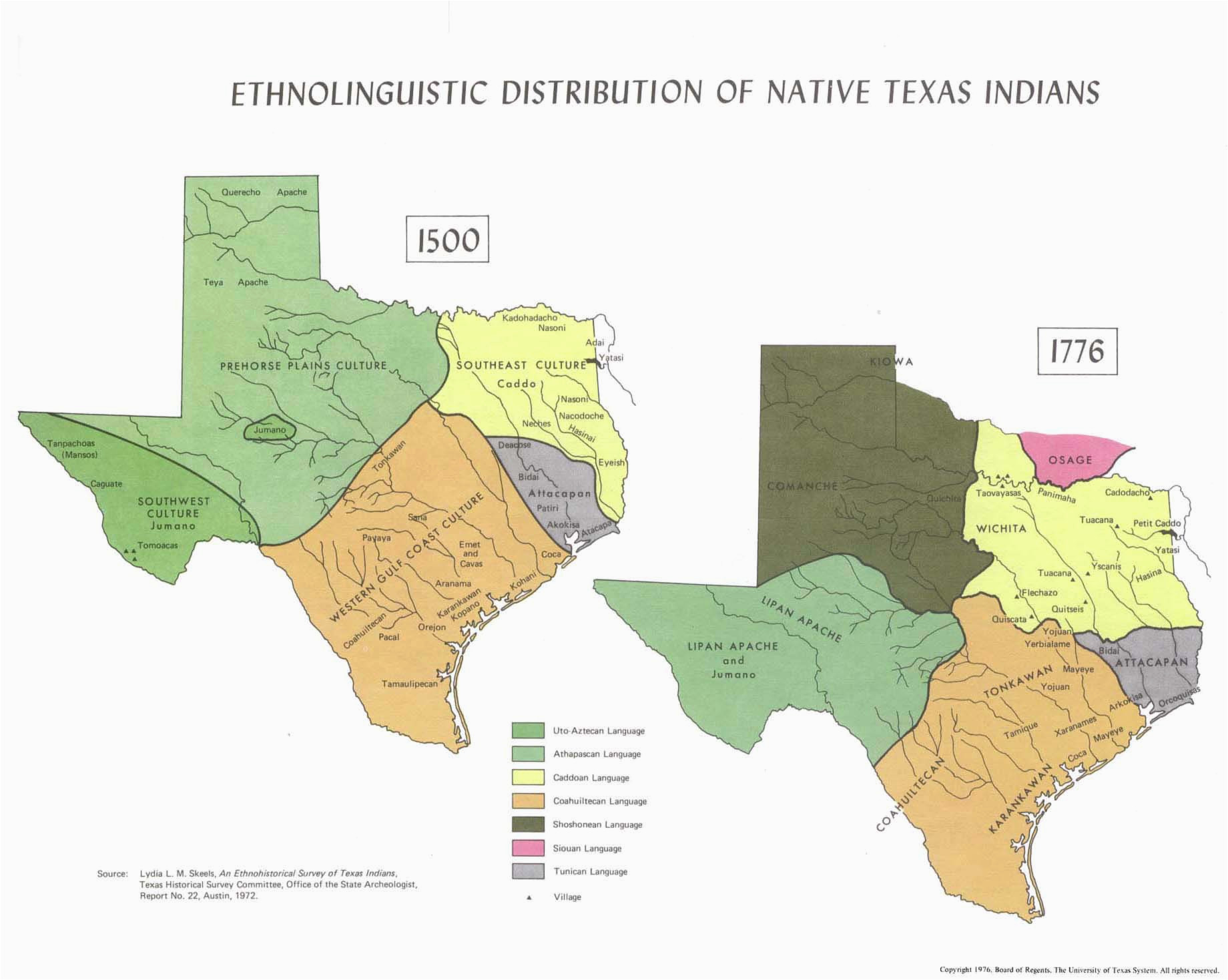 Native American Tribes Near Texas