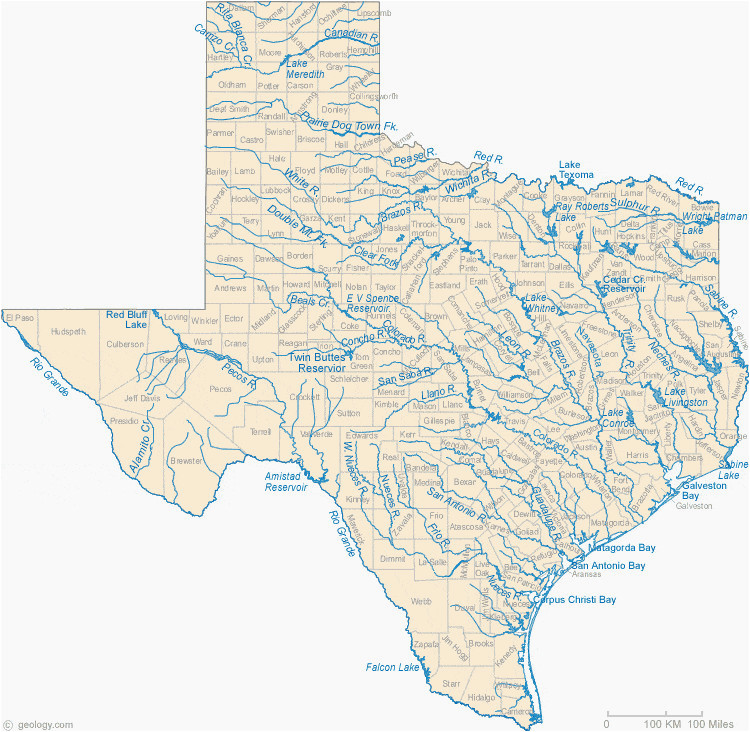 map of alabama rivers and creeks map of texas lakes streams and