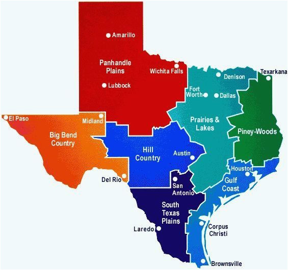 interactive map of texas detailed physical map with capitals of