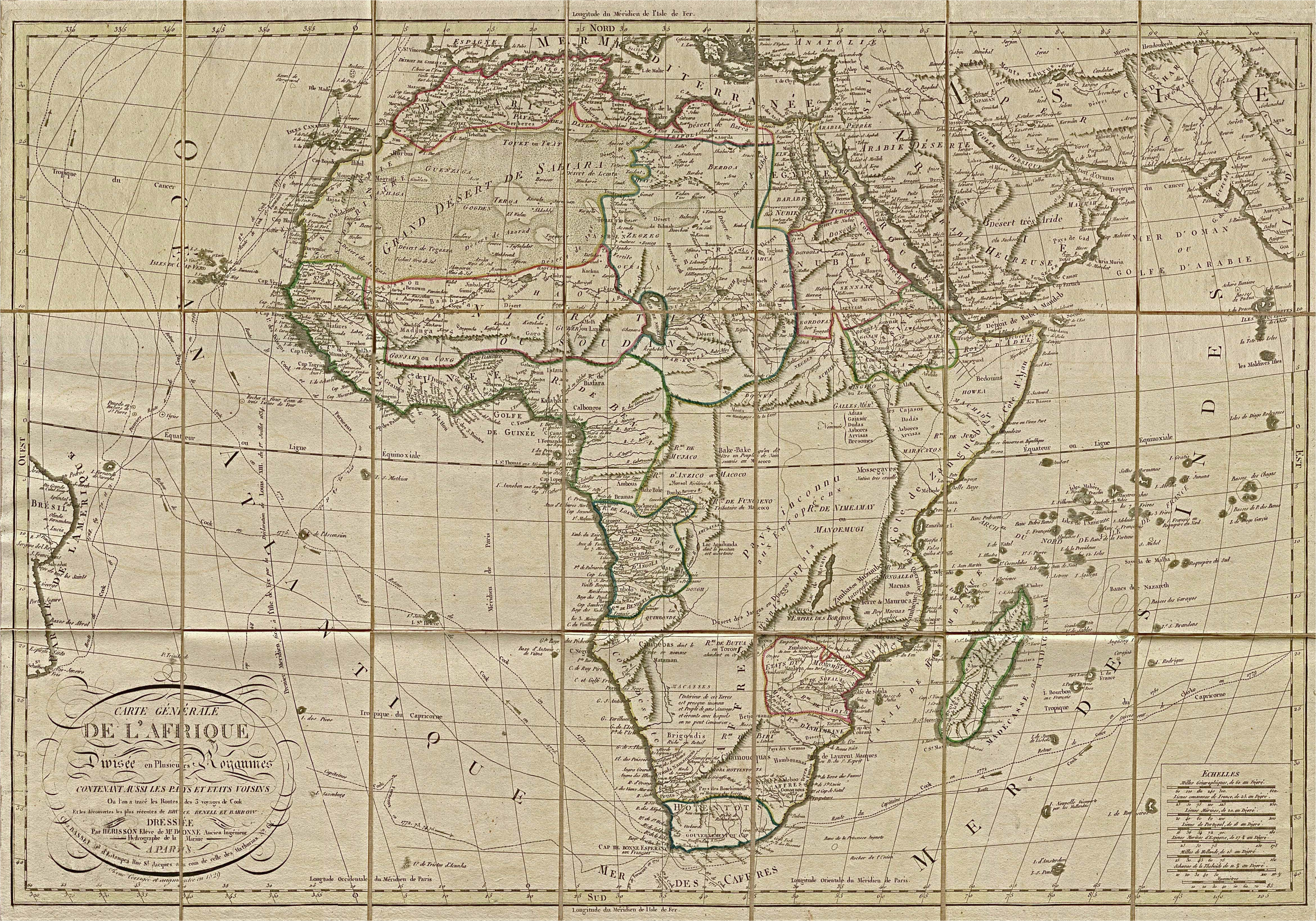 africa historical maps perry castaa eda map collection ut library
