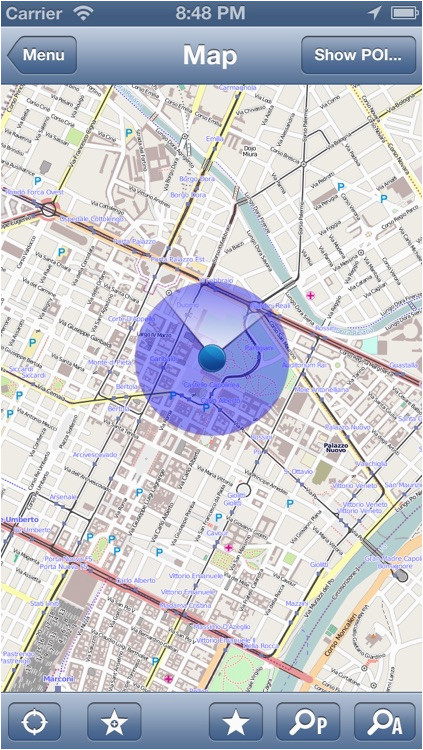 turin italy offline map place stars by place stars inc