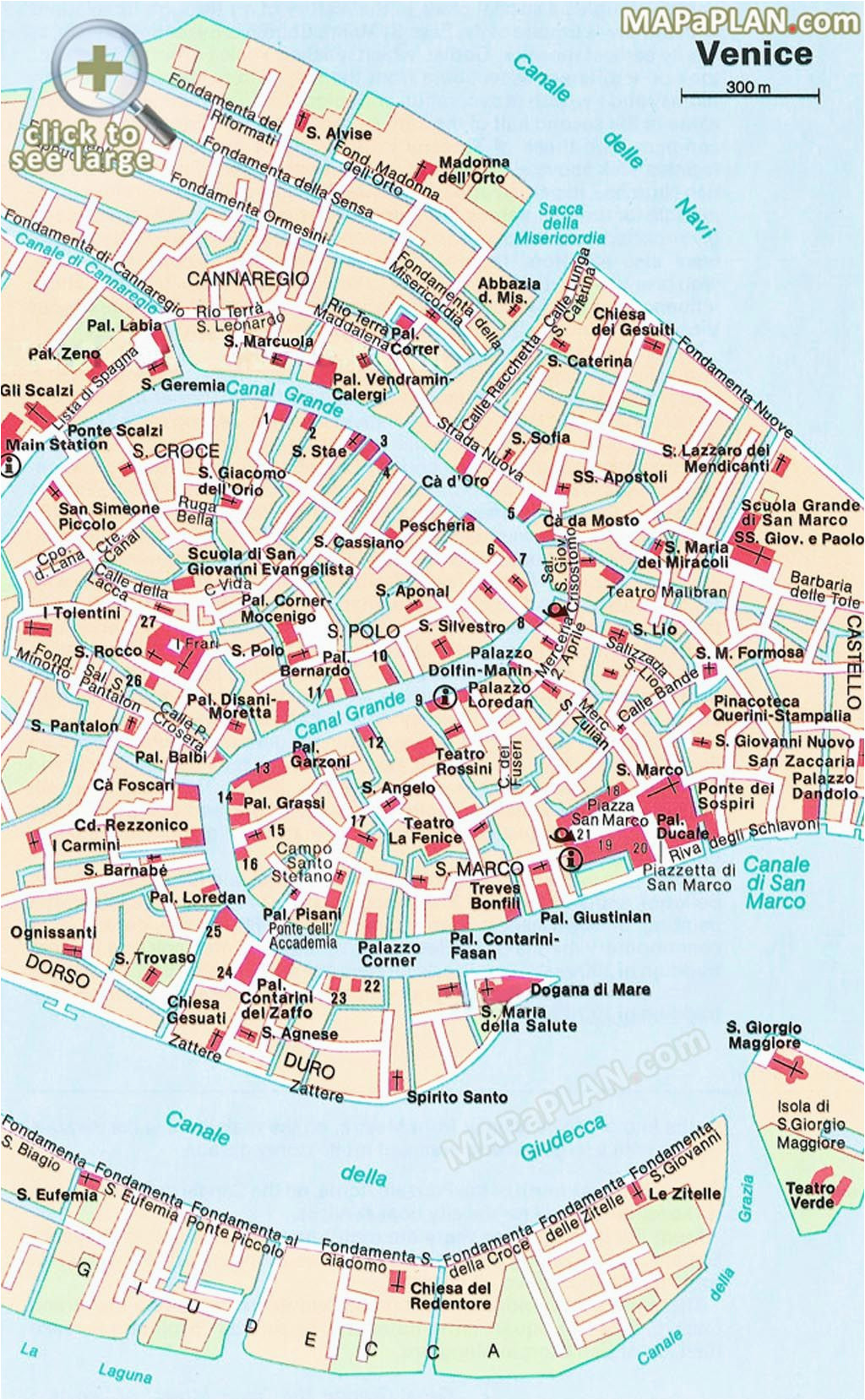 Map Of Venice Italy Neighborhoods | secretmuseum