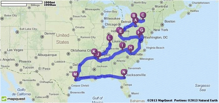 driving directions from olean new york to jacksonville florida