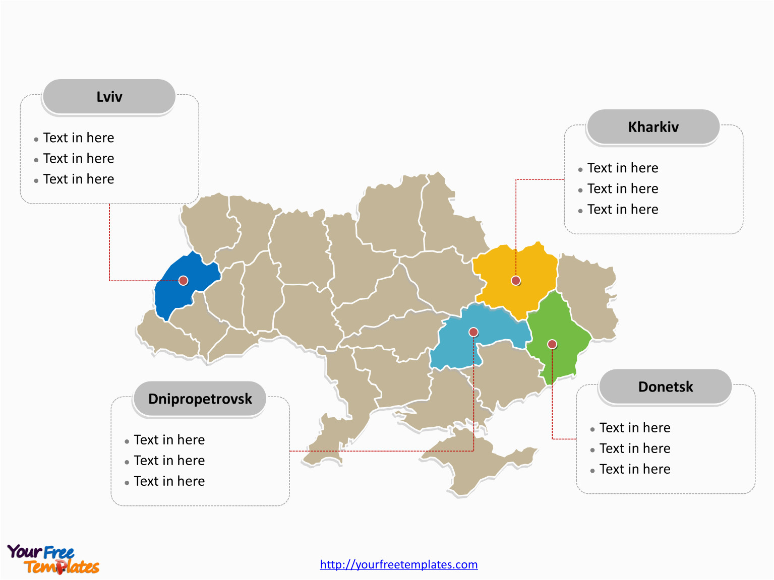 immediately free download editable ukraine outline and political map