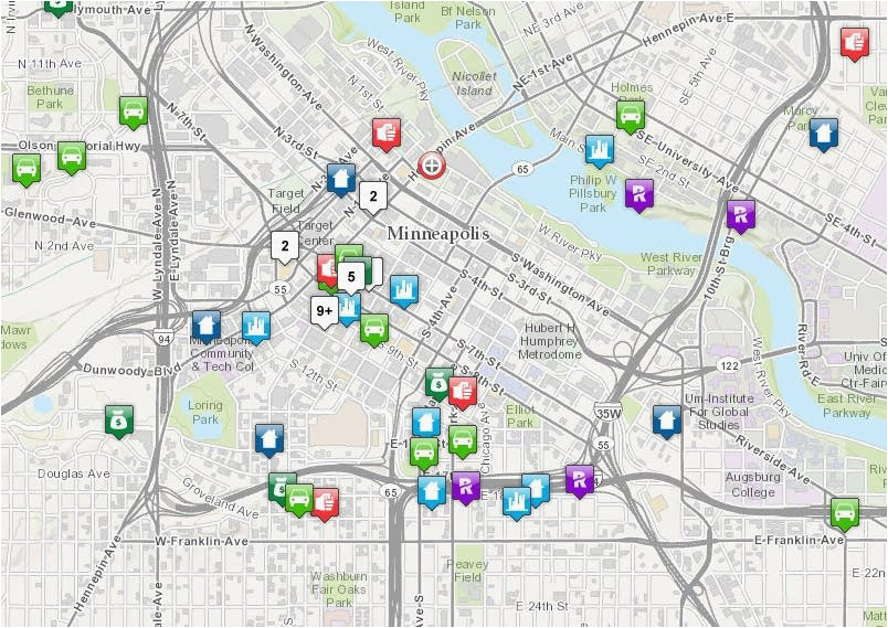 map of minnesota metro area mpls unveils interactive online crime