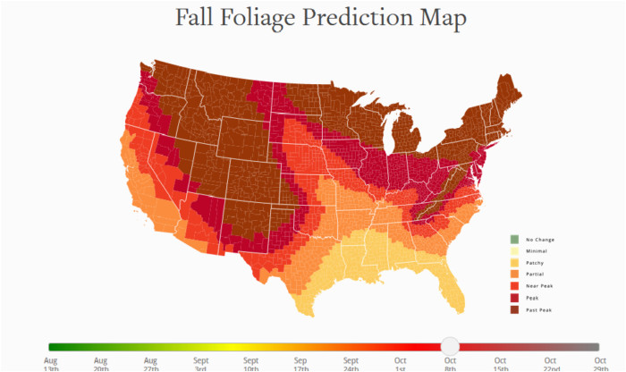 minnesota fall color map maps directions