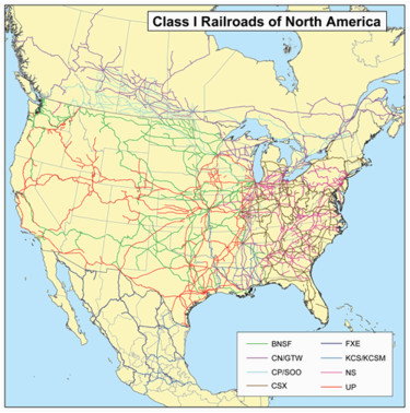 railroad classes wikipedia