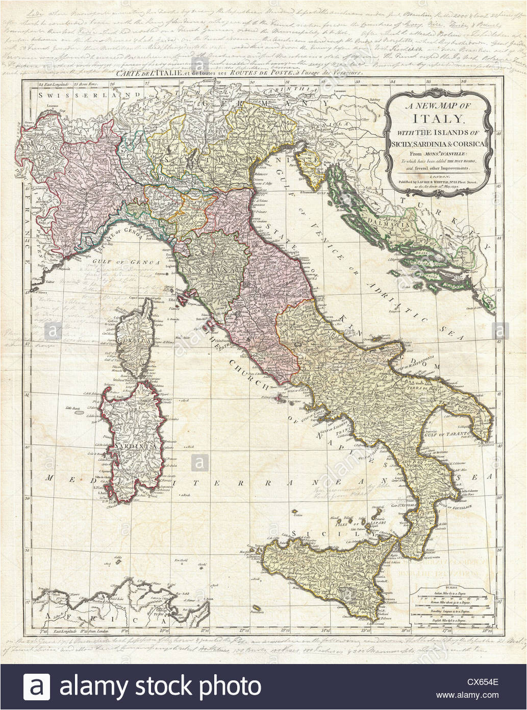 italy map stock photos italy map stock images alamy