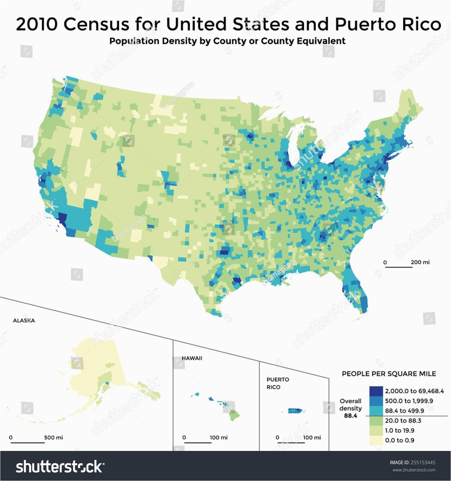 map of population density us 189popul awesome population density map