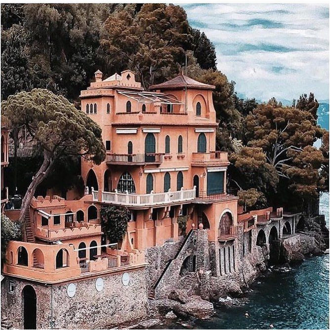 castle by the sea portofino italy dreamhome castle places to