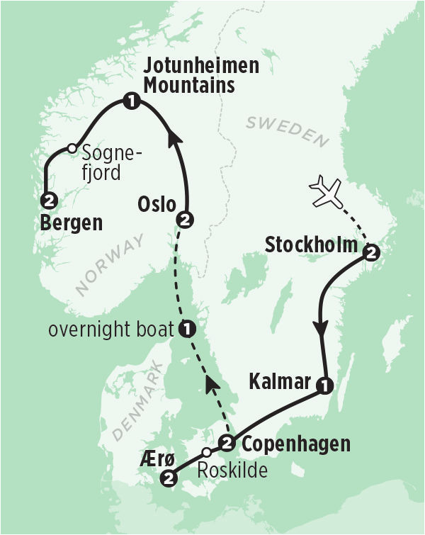 scandinavia tour norway sweden and denmark in 14 days rick