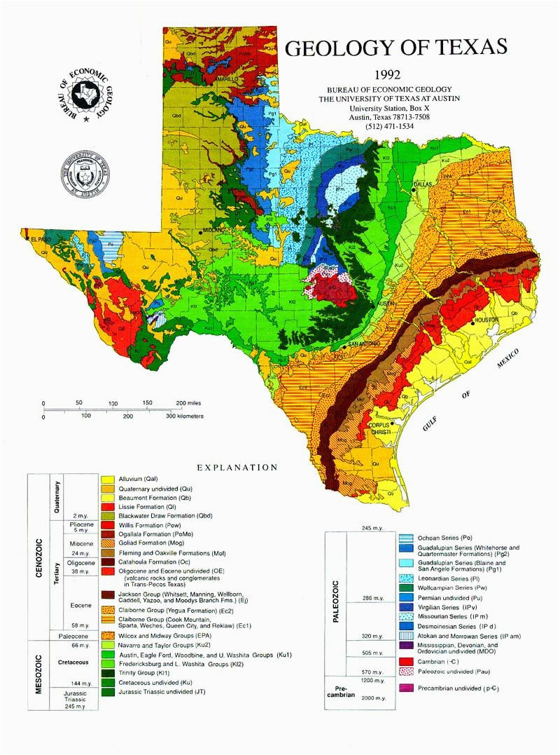 active fault lines in texas of the tectonic map of texas pictured