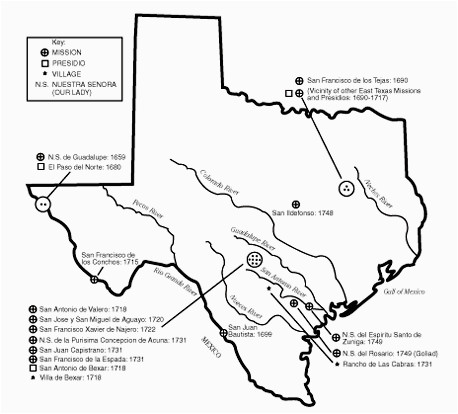 texas missions map business ideas 2013